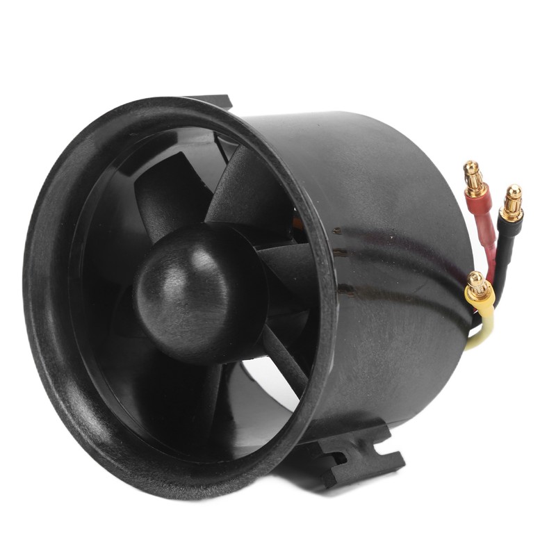 Ducted Fan 6 Blades 70mm High Rigidity Brushless Motor for