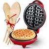 Burgess Brothers Mini Churwaffle Maker - Makes 4-Inch Waffles, Chaffles,
