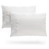 Cosy House Collection 100% Viscose Bamboo Cushion Covers - Soft,