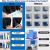 Marte Vanci Collapsible Magazine File Holder Desktop File Binder Organiser