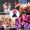 Rigrer Plasma Ball Lamp Light, Globe Static Touch Sensitive Magic