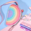 PinkSheep Toddler Purse for Girls Gifts Rainbow PurseToddler Crossbody Kids