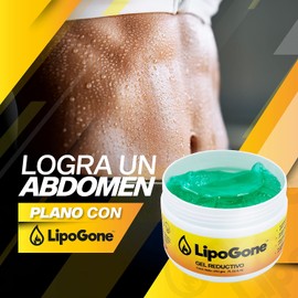 Gel Corporal Reafirmante con Efecto Termogénico, Ideal para Abdomen, Cintura y Piernas, Complementa tu Dieta y Ejercicio