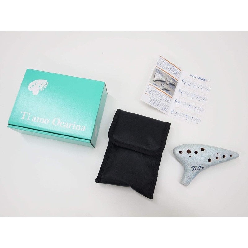 Ti Amo New Standard Ocarina T-NACBL Alto C Blue