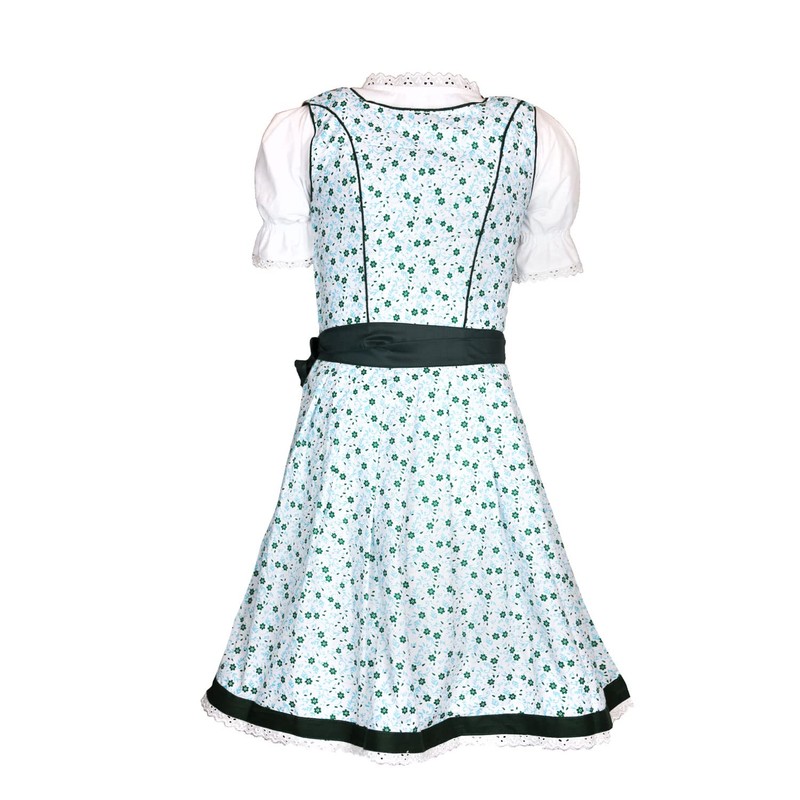 MS-Trachten Children's Dirndl Costume Dress Girls' Dirndl Mimi 3-Piece (152,