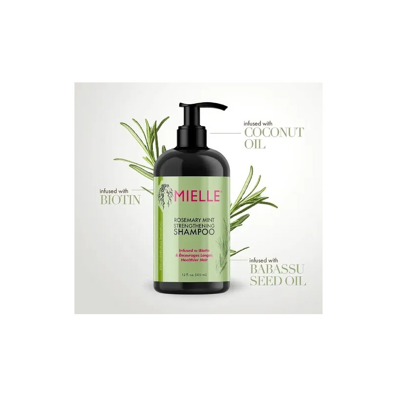 Kit De 3 Productos Mielle Shampoo, Mascarilla Y Tratamiento.