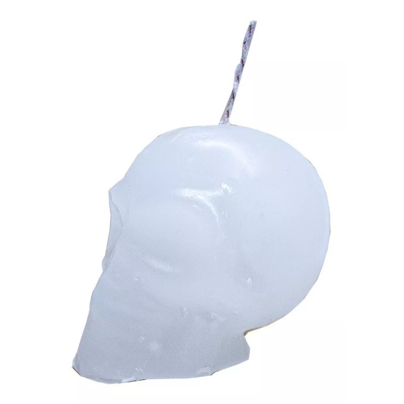 CEB Veladora De Cráneo De Parafina Chico. (4 Pzas).