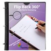 Tashkummy 2 Pcs Pivotable Refillable Notebook, Upgraded 1 Inch 3
