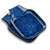 vancasso Stern Spoon Rest for Kitchen, Square Ceramic Spoon Holder,