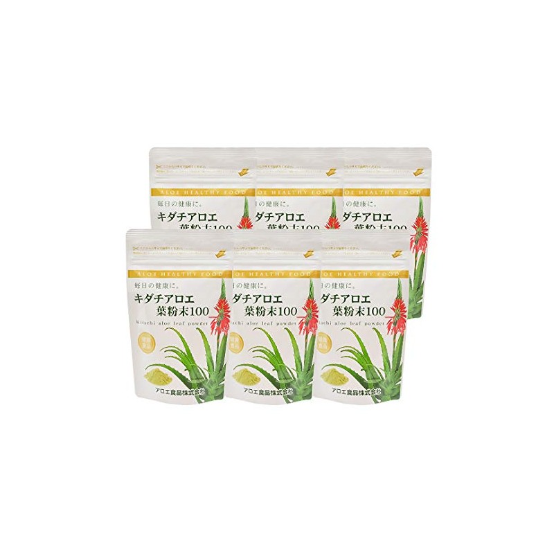 キダチアロエ葉粉末100 6袋セット