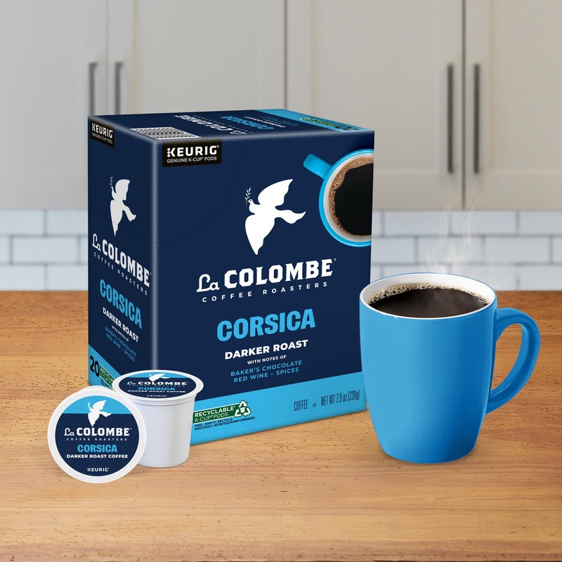 La Colombe® Coffee Roasters Corsica Darker Roast Coffee, Single Serve