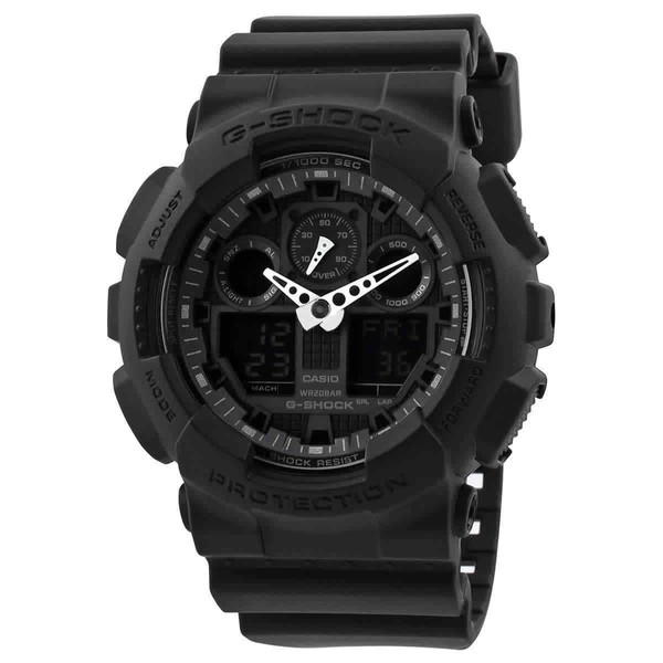 Casio G-Shock Perpetual Alarm World Time Chronograph Quartz Analog-Digital Black