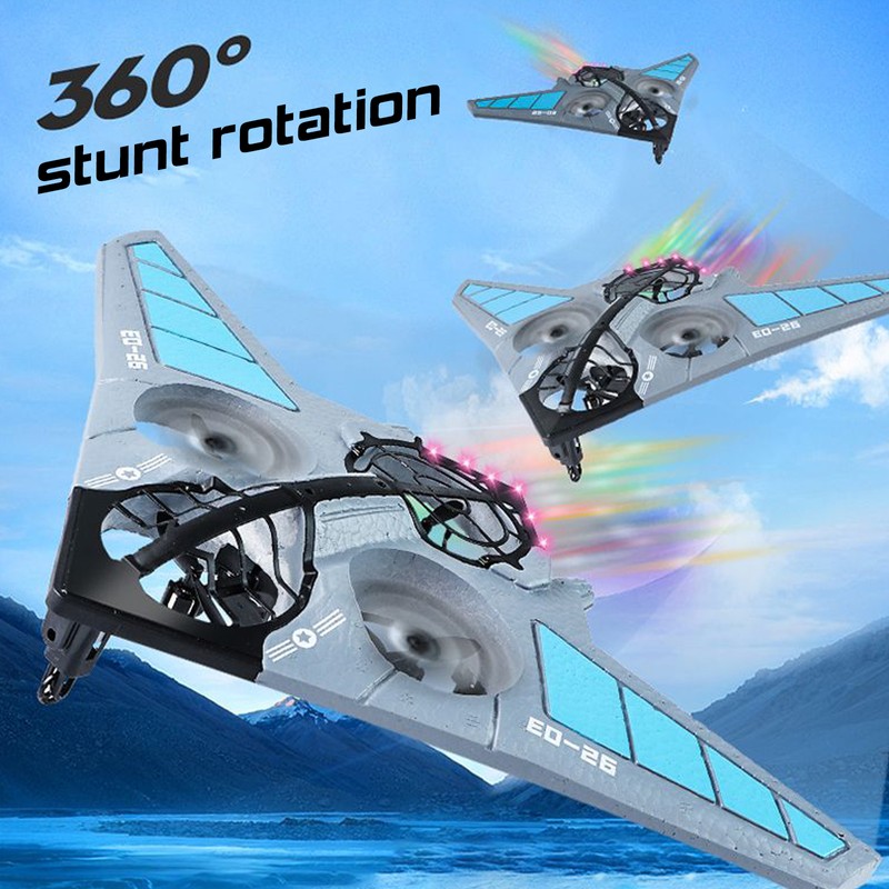 Foam Remote Control Drone 2.4GHz Remote Control Airplane 360 °