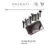 Vasanti 💯Vasanti Set 10 Pc Stubby Flat Foundation, Blend, Highlighter