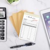 Thank You Receipt Book, 3.4x5.5" Handheld 2-Part Carbonless Sales Invoice