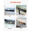 12 X 48 Inch Outdoor Patio Balcony Hanging Table Foldable