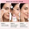3PCS Serum Coreano Original,Pink Peptide Serum con PDRN,niacinamida y péptidos,Cuidado