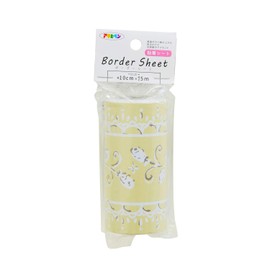 Asahipen K-05 Border Sheet, 3.9 inches (10 cm) x 16.4 ft (5 m), Cream