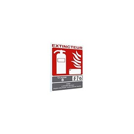 Safety sign "Feuerextinguisher B.