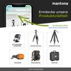 Mantona Electric 360° Panoramic Head - Programmable Tripod Head for
