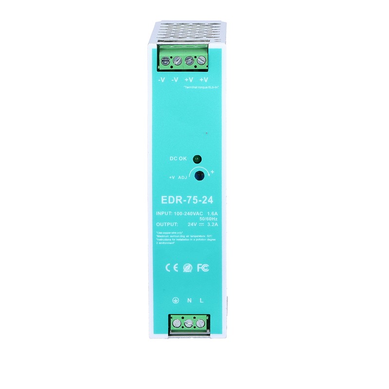 Rail Power DinRail Industrial Switching Supply Electrical DC 24V AC