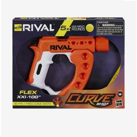 Nerf Rival Curve Shot Flex XXI-100 Blaster Fire Rounds Curve Left,Right,Dow