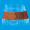 Daiya Industry Round Pelvic Band, Brown, S