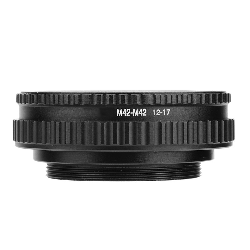 M42 to M42 Adjustable Focusing Helicoid Lens Adapter Macro Tube
