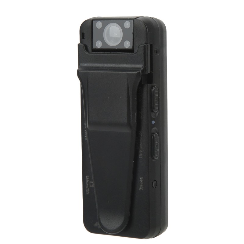 1080p Pocket Camera Recorder Clip On 180 Degree Rotation Pocket