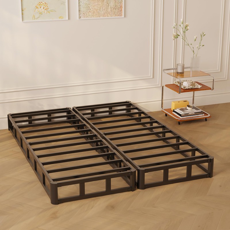 Split King Box Spring 3 Inch Low Profile Heavy Duty