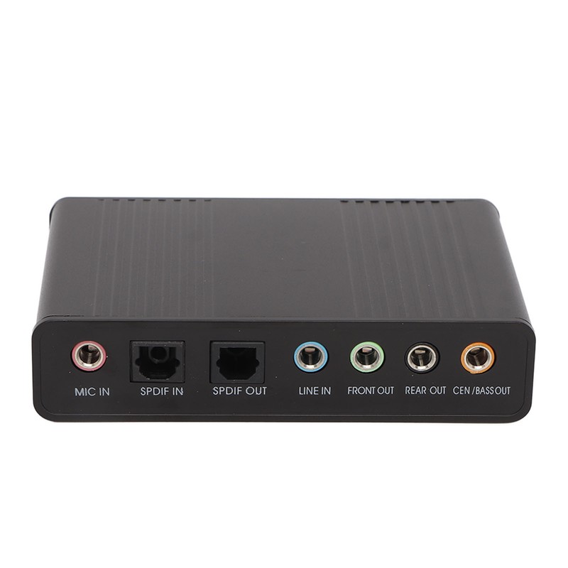USB Sound Card 6 Channel 48kHz Sampling Rate Analog Play