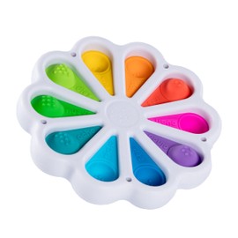 Fat Brain Toys Fat Brain Toys Dimpl Digits Toddler Toys, Popping Number Learning Sensory Preschool Toy for 2 Years+, Bilingual Spanish and English Fidget Toys