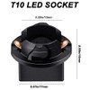 GLOFE T10 194 168 Pink Purple LED Dash Instrument Lights