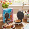 Mini Easter Egg Waffle Maker- Make Double Sided Waffles or