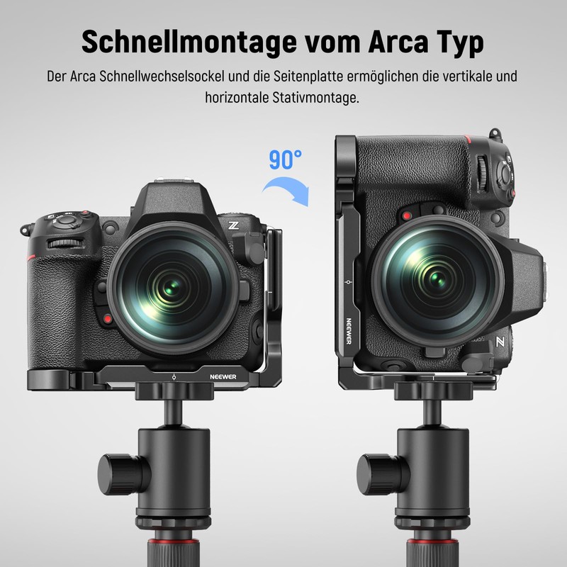 NEEWER Z8 L Plate Compatible with Nikon Z 8 Camera,