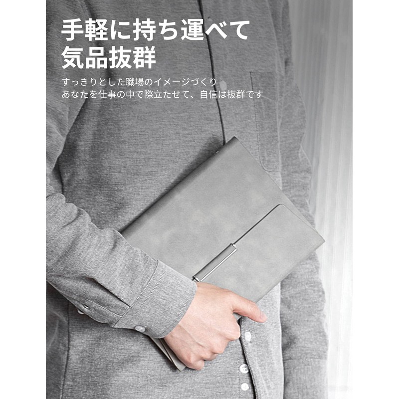 ALLMIRA A5 6 Hole PU Leather Ring Notebook Binder Notebook