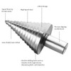 flintronic Step Drill Bit 5mm-35mm, with 1 Automatic Center Punch&