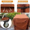 NettyPro BBQ Grill Cover 56 Inch Outdoor Patio 600D Heavy