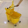 Midoneat Commercial Mop Bucket with Side Press Wringer on Wheels,