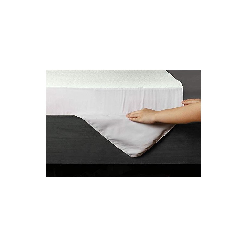 ComfortCare ComfortCare, Washable Incontinence Pad, Bed Protector Sheet, White, 90