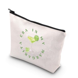 TSOTMO Tequila Gift in My Margarita Era Makeup Bag Gift for Cocktail Lovers Cocktail Drinking Night Gift (My Margarita bag CA)