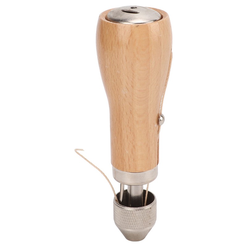 Leather Sewing Awl DIY Sewing Steel Stitching Awl with Nonslip