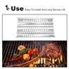 Clivimi 18” Grill Heat Plates Shield Grill Burners Radiant Tray