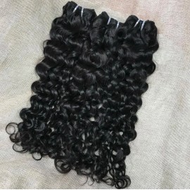 US Delivery Raw Burmese Hair Bundle Vietnamese Burmese Curly Cuticle Aligned Virgin Hair Raw Natural Wavy Wave Kinky Curlycolor: Italy curly 1, Stretched Length: 14 Inches