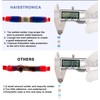 haisstronica 400PCS Solder Seal Wire Connectors,Heat Shrink Butt Connectors, Insulate