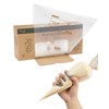 Bolsa desechable para decoración de pasteles, 100 unidades, 16 pulgadas,