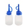 uxcell 2pcs Universal Straight Beak Squeeze Oil Bottle Industrial Dispensing
