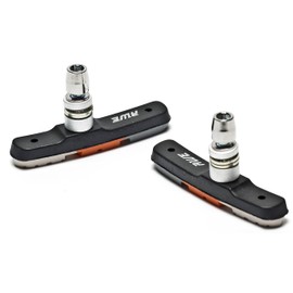 AWE® Triple Contour V Brake Pads Grey/Orange/White 72mm