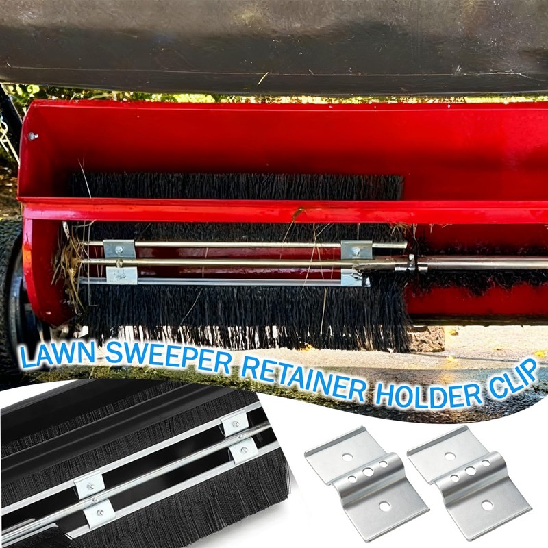 YWOOW 23580 Brush Double Bracket Retainer for Agri-Fab Lawn Sweeper