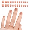 Nail Tip, Short, Round Tip, Nail Seal, Glossy, Japanese Style,
